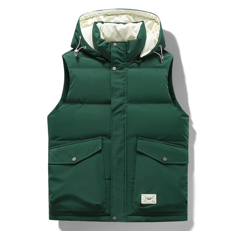 Hooded Padded Vest