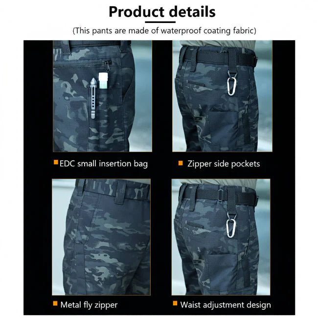 Tactical Work Pants – Waterproof Cargo