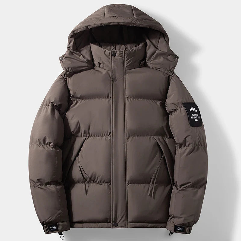 Hooded Winter Down Jacket