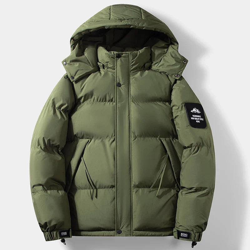 Hooded Winter Down Jacket