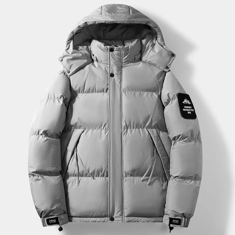 Hooded Winter Down Jacket
