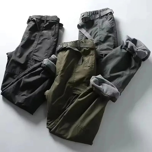 Cargo Trousers Straight-Leg